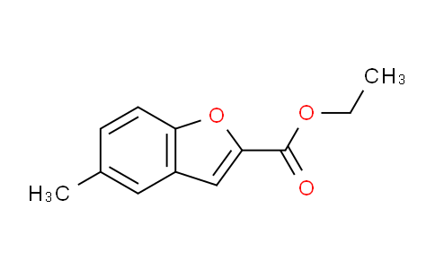 CAS No. 53715-88-1, 2-Benzofurancarboxylic acid, 5-methyl-, ethyl ester