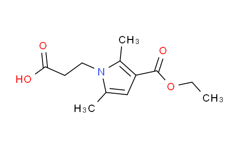 876294-66-5 | 3-3-(Ethoxycarbonyl)-2,5-dimethyl-1H-pyrrol-1-ylpropanoic acid