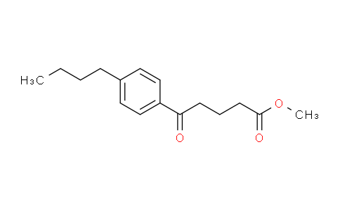 MC20W984 | 1283411-30-2 | Methyl 5-(4-n-butylphenyl)-5-oxovalerate