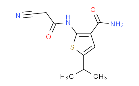 MC20Y863 | 667414-31-5 | 2-(氰乙酰基)氨基-5-异丙基噻吩-3-甲酰胺