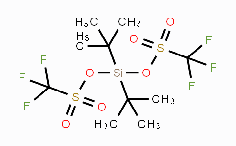 CAS No. 85272-31-7, Bis(trifluoromethanesulfonic acid)di-tert-butylsilanediyl ester