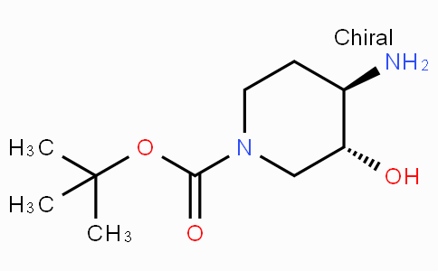 CAS No. 443955-98-4, Trans-4-amino-1-boc-3-hydroxypiperidine