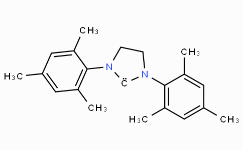 CAS No. 173035-11-5, 1,3-Bis(2,4,6-trimethylphenyl)-4,5-dihydroimidazol-2-ylidene
