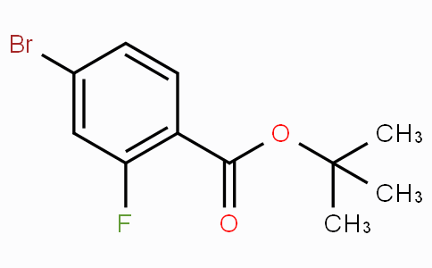 CAS No. 889858-12-2, Tert-Butyl 4-bromo-2-fluorobenzoate
