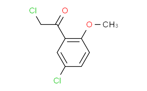 46173-06-2 | 2-chloro-1-(5-chloro-2-methoxyphenyl)ethan-1-one