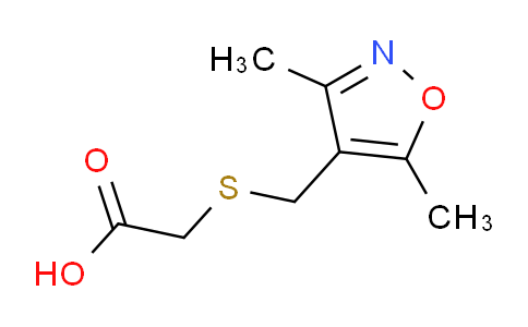 446830-00-8 | ((3,5-Dimethylisoxazol-4-yl)methylthio)acetic acid