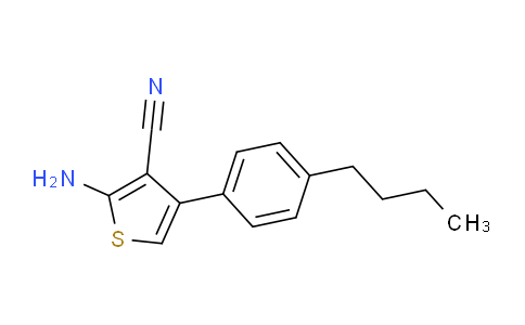 MC210R66 | 519016-85-4 | 2-Amino-4-(4-butylphenyl)thiophene-3-carbonitrile