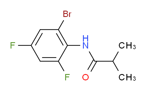 497061-27-5 | N-(2-Bromo-4,6-difluorophenyl)-2-methylpropanamide