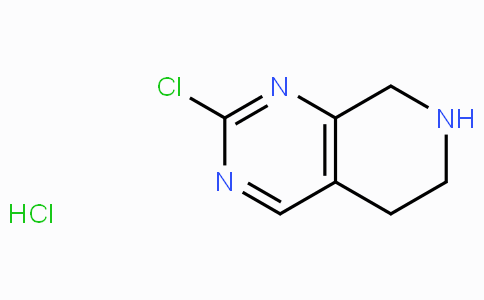 CAS No. 1432795-17-9, 2-Chloro-5,6,7,8-tetrahydro-pyrido[3,4-d]pyrimidine hydrochloride