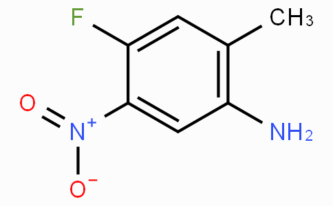 CAS No. 446-18-4, 2-甲基-4-氟-5-硝基苯胺