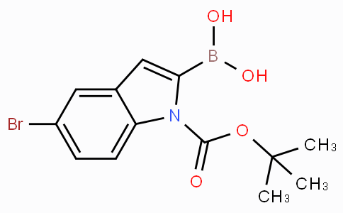 CAS No. 475102-13-7, 1-BOC-5-溴吲哚-2-硼酸
