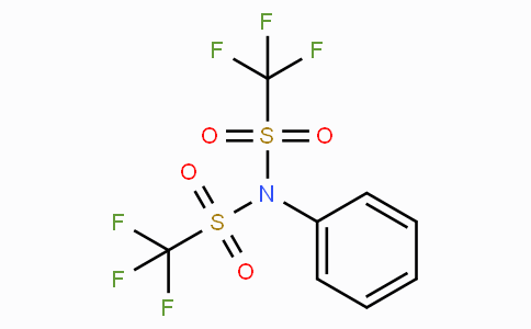 CAS No. 37595-74-7, N,N-bis(trifluoromethylsulfonyl)aniline