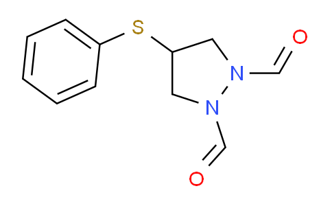 DY211E00 | 478248-74-7 | 4-(phenylsulfanyl)pyrazolidine-1,2-dicarbaldehyde