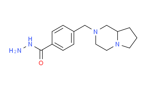 438220-24-7 | 4-(Hexahydro-pyrrolo[1,2-a]pyrazin-2-ylmethyl)-benzoic acid hydrazide