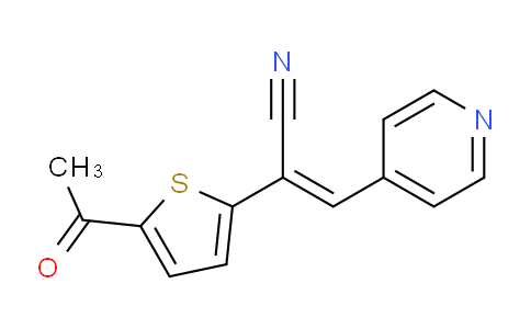478261-05-1 | (2E)-2-(5-乙酰基噻吩-2-基)-3-(吡啶-4-基)丙-2-烯腈