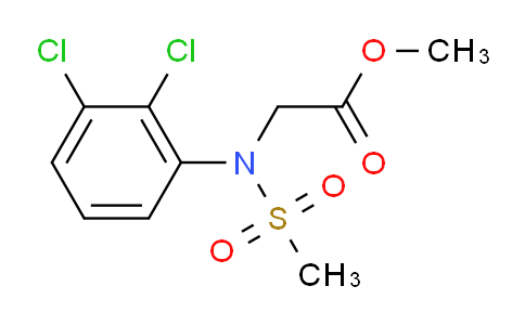 DY211Z32 | 432011-20-6 | Methyl N-(2,3-dichlorophenyl)-N-(methylsulfonyl)glycinate