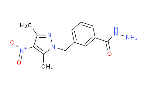 402768-47-2 | 3-(3,5-dimethyl-4-nitro-1H-pyrazol-1-yl)methylbenzohydrazide
