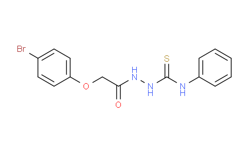 406190-67-8 | 2-(4-Bromophenoxy)-N-(((phenylamino)thioxomethyl)amino)ethanamide