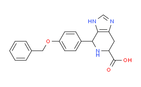 MC213H65 | 359686-26-3 | 4-[4-(benzyloxy)phenyl]-3H,4H,5H,6H,7H-imidazo[4,5-c]pyridine-6-carboxylic acid