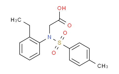 MC213N20 | 335416-47-2 | N-(2-Ethylphenyl)-N-(4-methylphenyl)sulfonylglycine