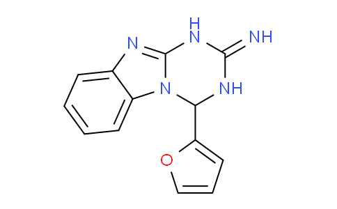 MC215B35 | 305851-85-8 | 4-(2-Furyl)-1,4-dihydro1,3,5triazino1,2-abenzimidazol-2-amine