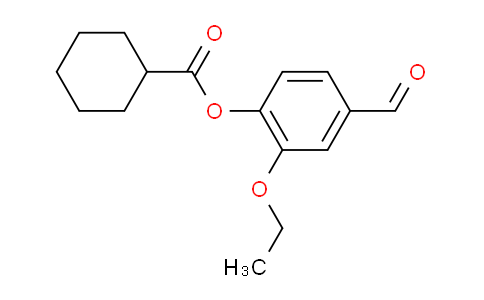 312525-47-6 | 2-乙氧基-4-甲酰基苯基环己烷羧酸酯
