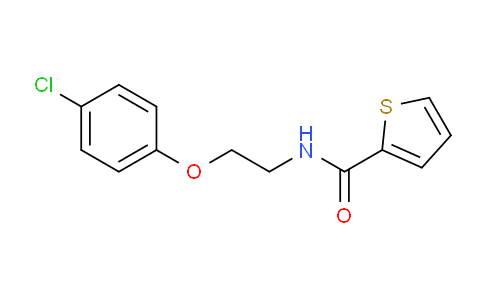 311316-42-4 | N-2-(4-氯苯氧基)乙基噻吩-2-甲酰胺