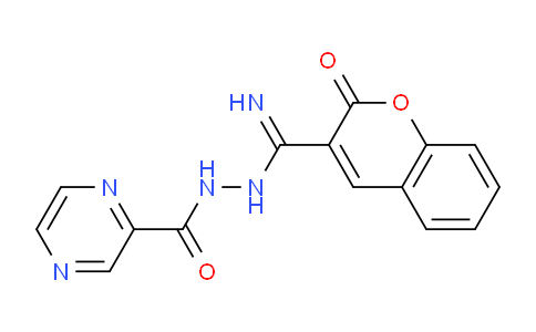 2111896-33-2 | 2-Pyrazinecarboxylic acid, 2-[imino(2-oxo-2H-1-benzopyran-3-yl)methyl]hydrazide