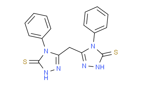 MC217N38 | 21776-79-4 | 3H-1,2,4-Triazole-3-thione, 5,5'-methylenebis[2,4-dihydro-4-phenyl-