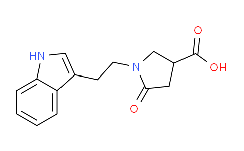 295344-74-0 | 1-[2-(1H-Indol-3-yl)-ethyl]-5-oxo-pyrrolidine-3-carboxylic acid