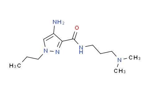 MC219N98 | 2101199-57-7 | 4-amino-N-[3-(dimethylamino)propyl]-1-propyl-1H-pyrazole-3-carboxamide