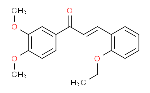 MC21B922 | 358343-51-8 | (2E)-1-(3,4-ジメトキシフェニル)-3-(2-エトキシフェニル)プロプ-2-エン-1-オン