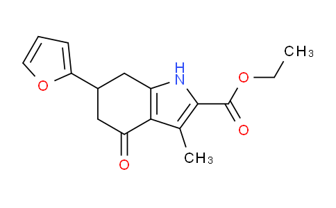 27463-52-1 | Ethyl 6-(2-furyl)-3-methyl-4-oxo-4,5,6,7-tetrahydro-1H-indole-2-carboxylate