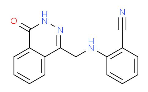 MC21C513 | 303995-59-7 | 2-{(4-Oxo-3,4-dihydro-1-phthalazinyl)methylamino}benzenecarbonitrile