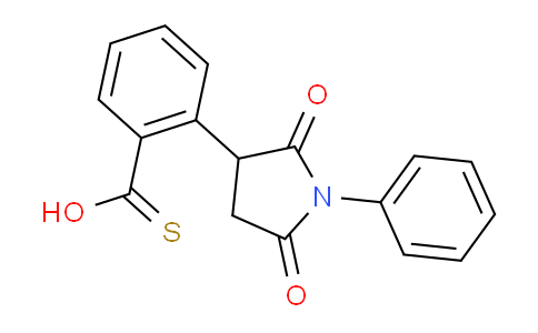 DY21C522 | 301229-04-9 | 2-(2,5-Dioxo-1-phenylpyrrolidin-3-yl)thiobenzoic acid