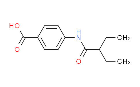 486440-98-6 | 4-(2-Ethylbutanoyl)aminobenzoic acid