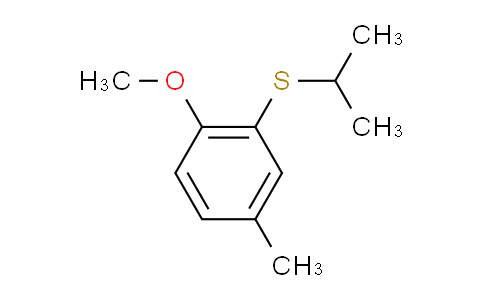 MC21E701 | 2254576-06-0 | Benzene, 1-methoxy-4-methyl-2-[(1-methylethyl)thio]-