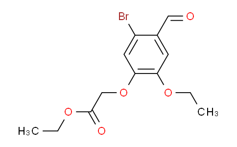 486994-20-1 | ethyl 2-(5-bromo-2-ethoxy-4-formylphenoxy)acetate