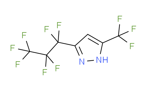 261761-18-6 | 5-(Trifluoromethyl)-3-(heptafluoropropyl)pyrazole