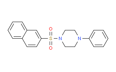 324777-59-5 | 1-(naphthalene-2-sulfonyl)-4-phenylpiperazine