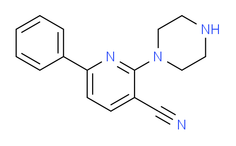 MC21H132 | 1198475-33-0 | 6-phenyl-2-(piperazin-1-yl)pyridine-3-carbonitrile