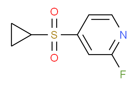 2288709-94-2 | 4-(Cyclopropylsulfonyl)-2-fluoropyridine