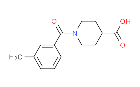 MC21H615 | 401581-32-6 | 1-(3-Methylbenzoyl)piperidine-4-carboxylic Acid