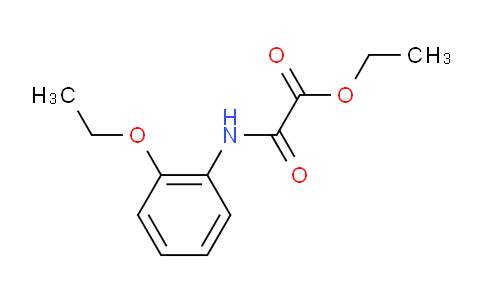 CAS No. 24439-50-7, ethyl (2-ethoxyphenyl)carbamoylformate