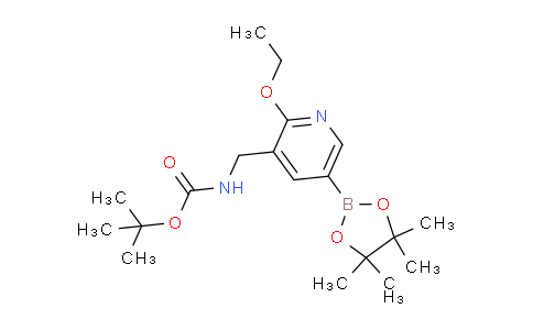 478375-33-6 | N-[[2-乙氧基-5-(4,4,5,5-四甲基-1,3,2-二氧杂硼杂环戊烷-2-基)吡啶-3-基]甲基]氨基甲酸叔丁酯