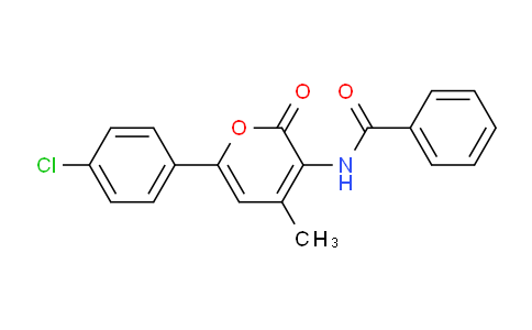478067-02-6 | N-[6-(4-Chlorophenyl)-4-methyl-2-oxo-2H-pyran-3-yl]benzenecarboxamide