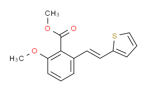 MC21N512 | 1171924-45-0 | 2-Methoxy-6-(2-thiophen-2-yl-vinyl)-benzoic acid methyl ester