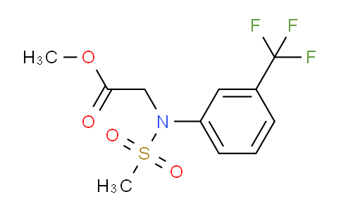 DY21P610 | 363576-16-3 | Methyl N-(methylsulfonyl)-N-3-(trifluoromethyl)phenylglycinate