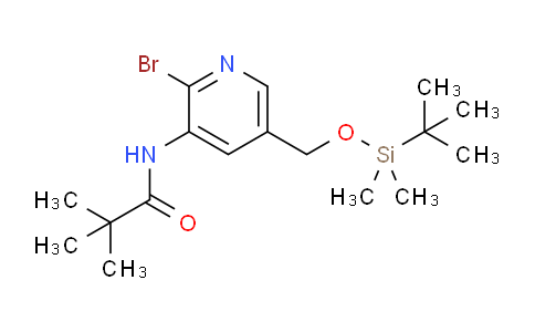 DY21S529 | 1171919-94-0 | N-(2-Bromo-5-((tert-butyldimethylsilyloxy)methyl)pyridin-3-yl)pivalamide