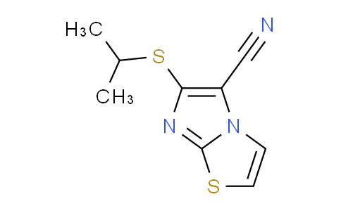 477864-49-6 | 6-(丙-2-基硫烷基)咪唑并[2,1-b][1,3]噻唑-5-腈